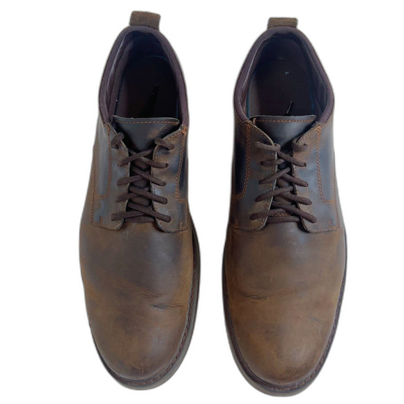Timberland Squall Canyon Waterproof Brown Leather Oxfords Casual Men's Size 15 - Picture 8 of 8